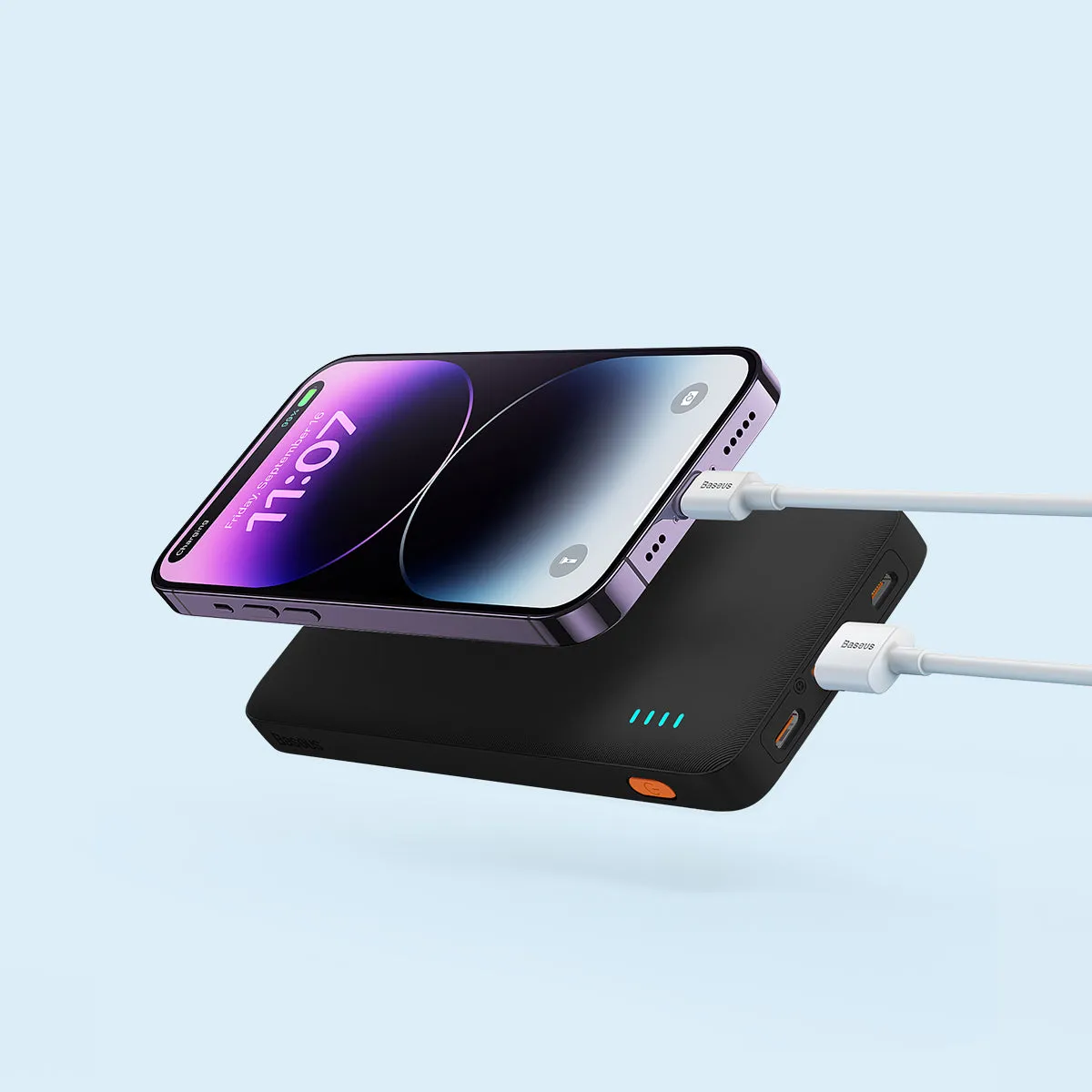 Baseus Airpow batterie externe 10000mAh 20W noire