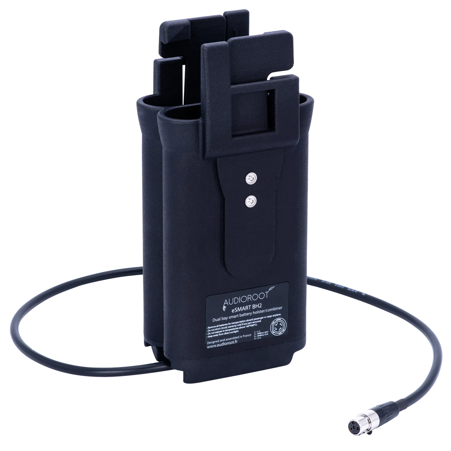 BSRF Audioroot BH2 support double batterie eSMART