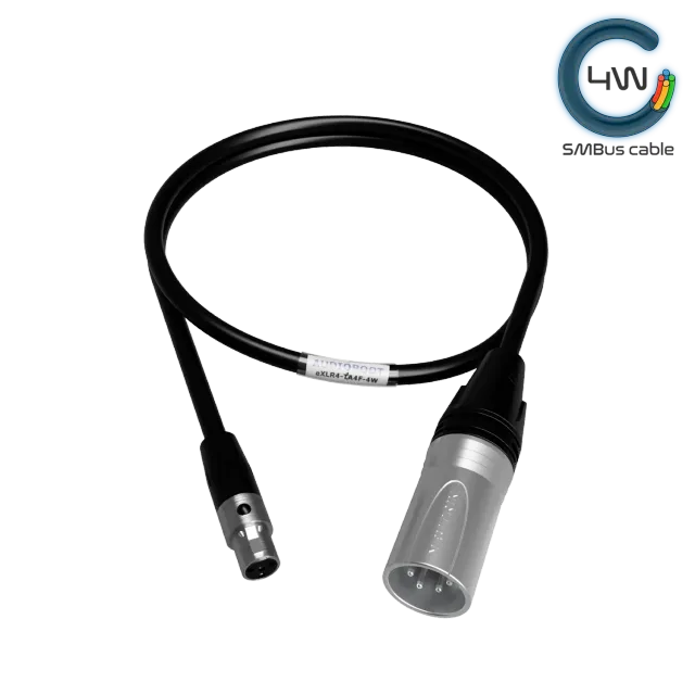 BSRF Audioroot eXLR4-TA4F-4W câble XLR4M-TA4F avec télémétrie 60 cm