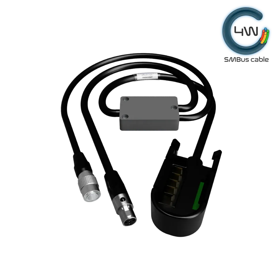 BSRF Audioroot eTA4F/4W-HRS4-OUT câble batterie TA4F droit 60 cm