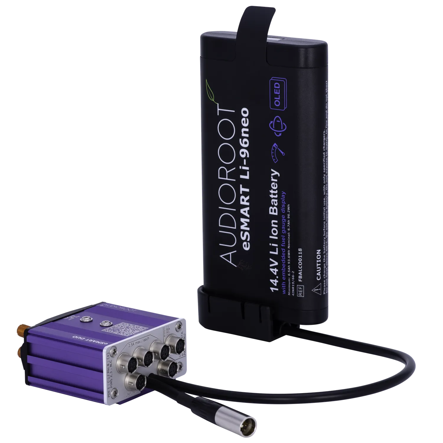 BSRF Audioroot eSMART DUO distributeur d’alimentation 2 batteries