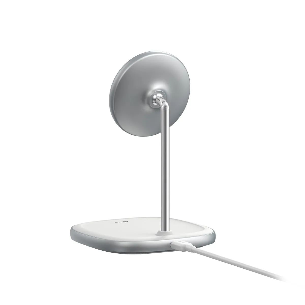 Baseus Swan MagSafe support chargeur sans fil 15W blanc