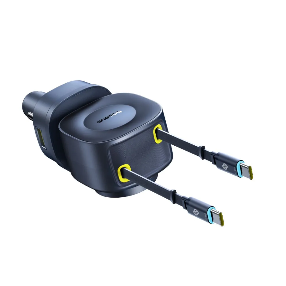 Baseus PrimeTrip VR2 Max chargeur voiture 240 W câble rétractable