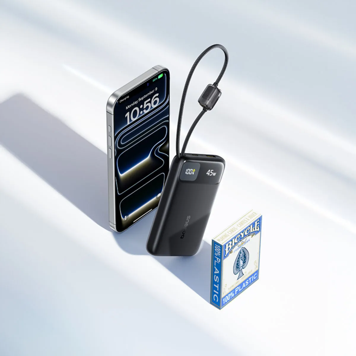 Baseus EnerFill FC11 Batterie externe 10000mAh 45W noire
