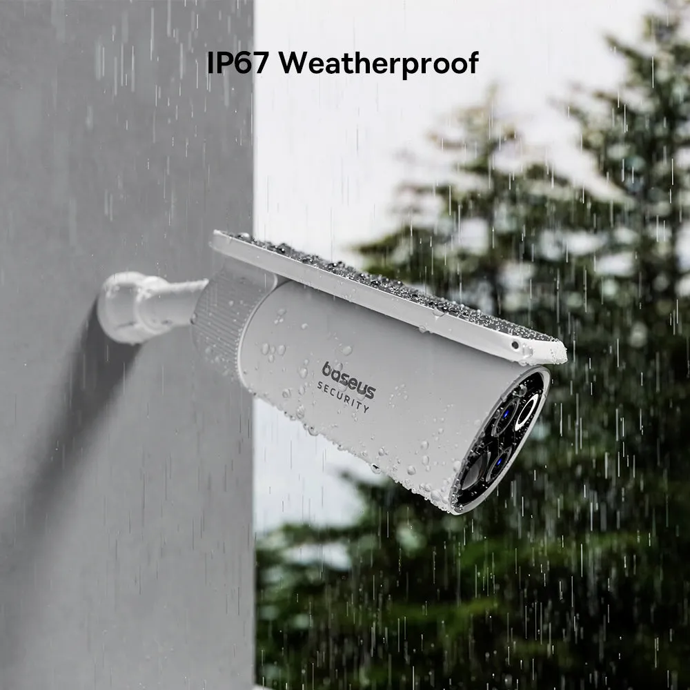 Baseus Security S1 Pro caméra extérieure double 3K kit 2 caméras