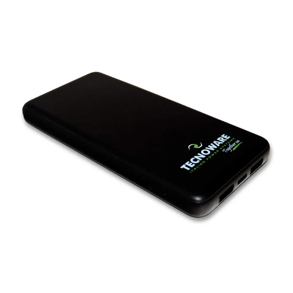 Tecnoware 10 000 mAh batterie externe 2 USB avec indicateur