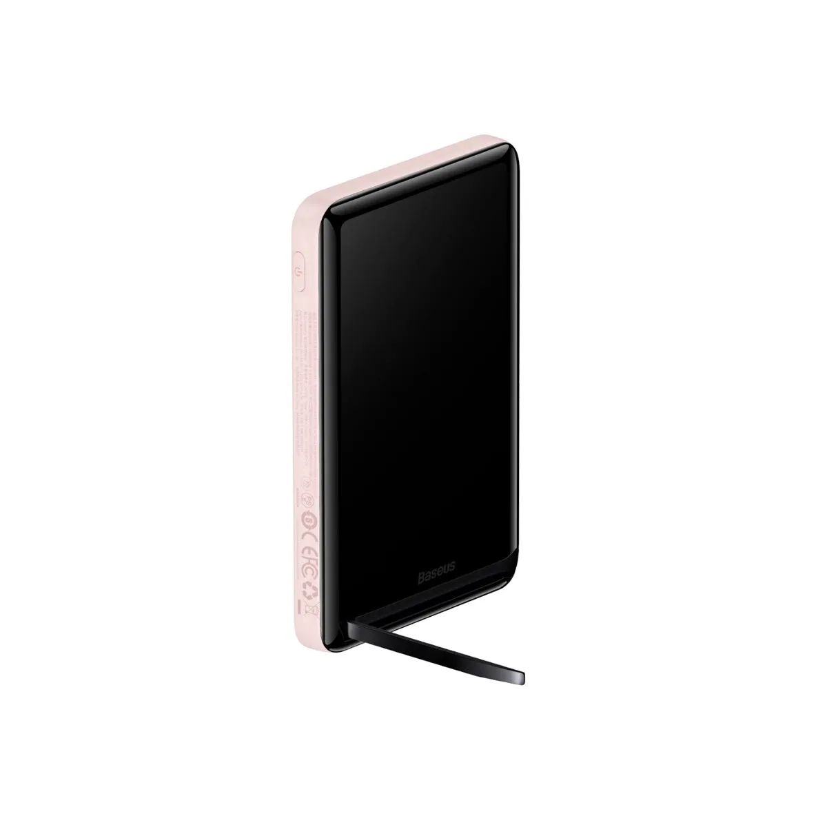 Baseus batterie externe magnétique pliable 10 000 mAh 20 W rose