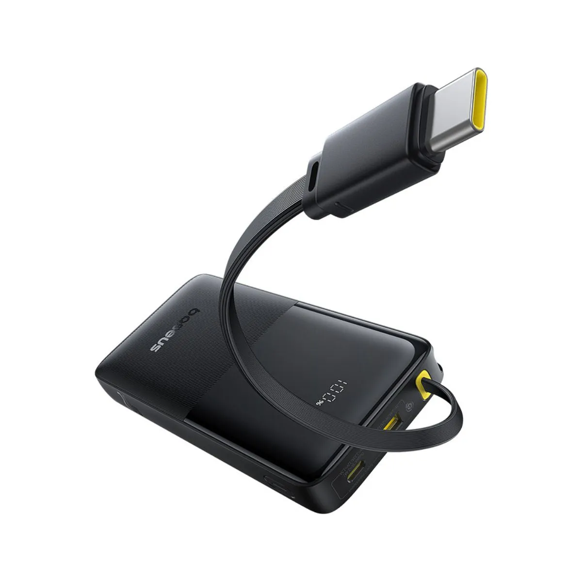 Baseus Bipow 2 batterie externe 10 000 mAh 20 W avec câble USB-C intégré