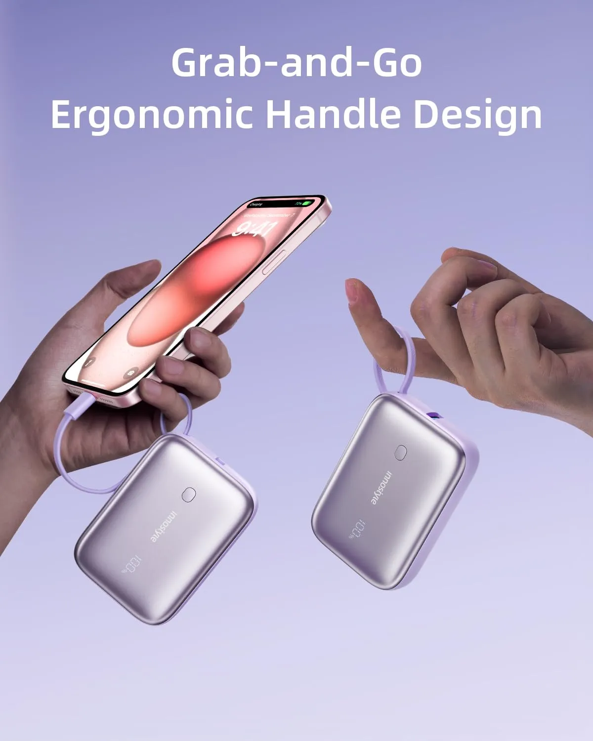 Innostyle PowerGo Mini batterie externe 10 000 mAh 22,5 W USB-C