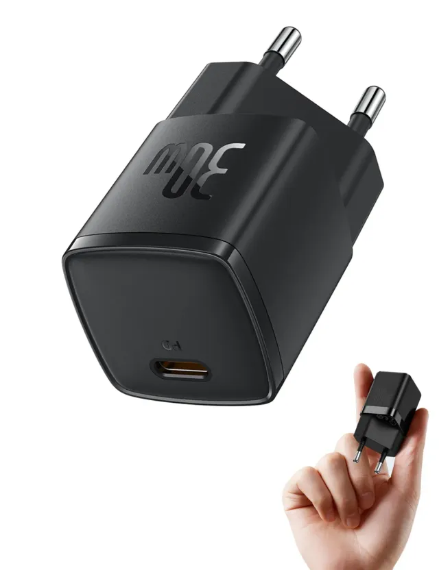 Baseus chargeur USB-C 30 W GaN3 compact