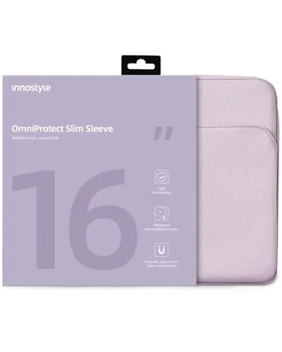 Innostyle OmniProtect sacoche ordinateur 15,6–16 pouces violette imperméable
