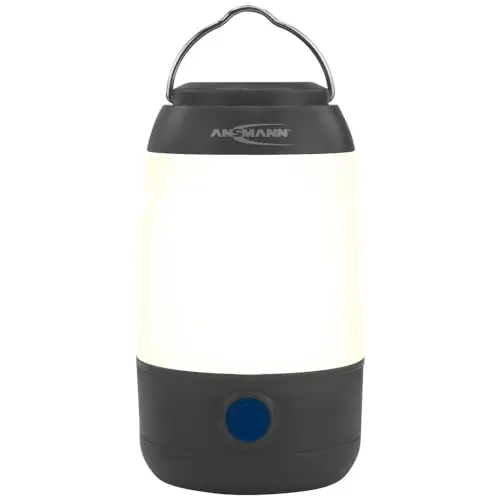 ANSMANN CL600B lanterne de camping noire 600 lm à piles