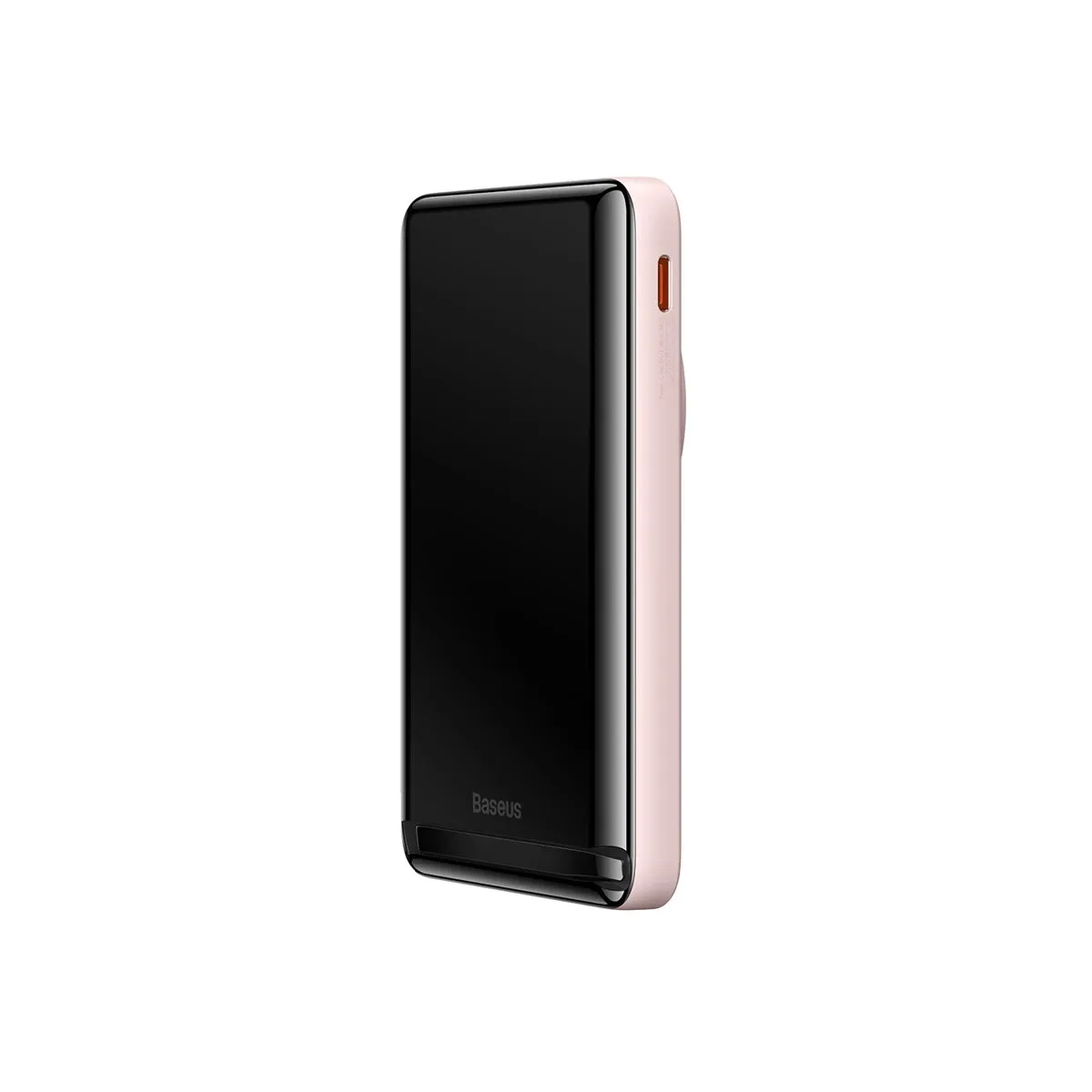Baseus batterie externe magnétique pliable 10 000 mAh 20 W rose