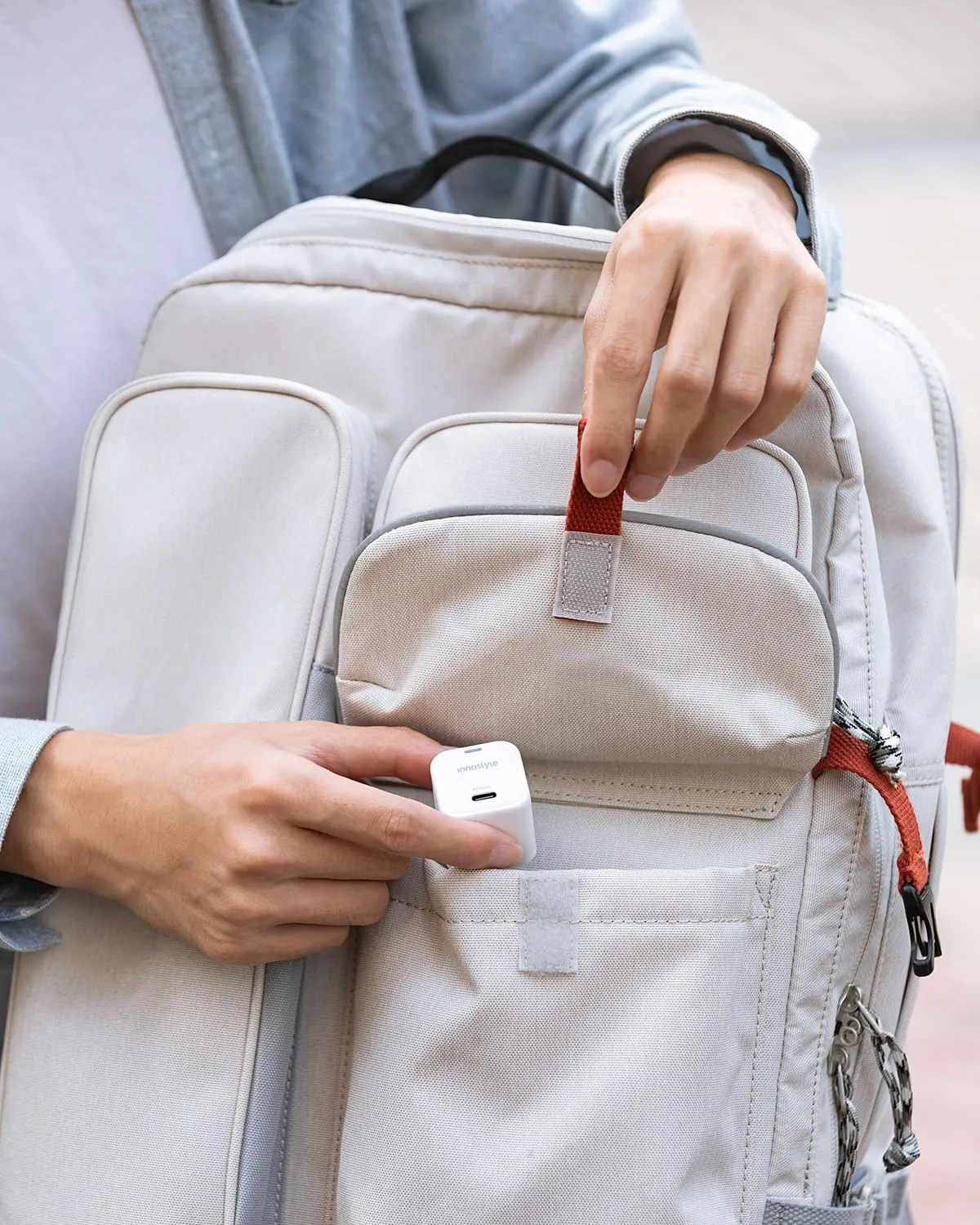 Innostyle MiniCube II chargeur USB-C 33 W GaN avec LED