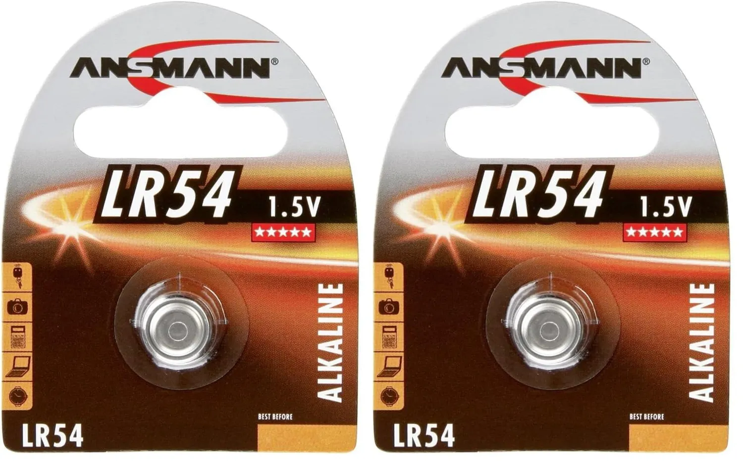 ANSMANN 5015313 LR54 pile bouton alcaline 1 pièce