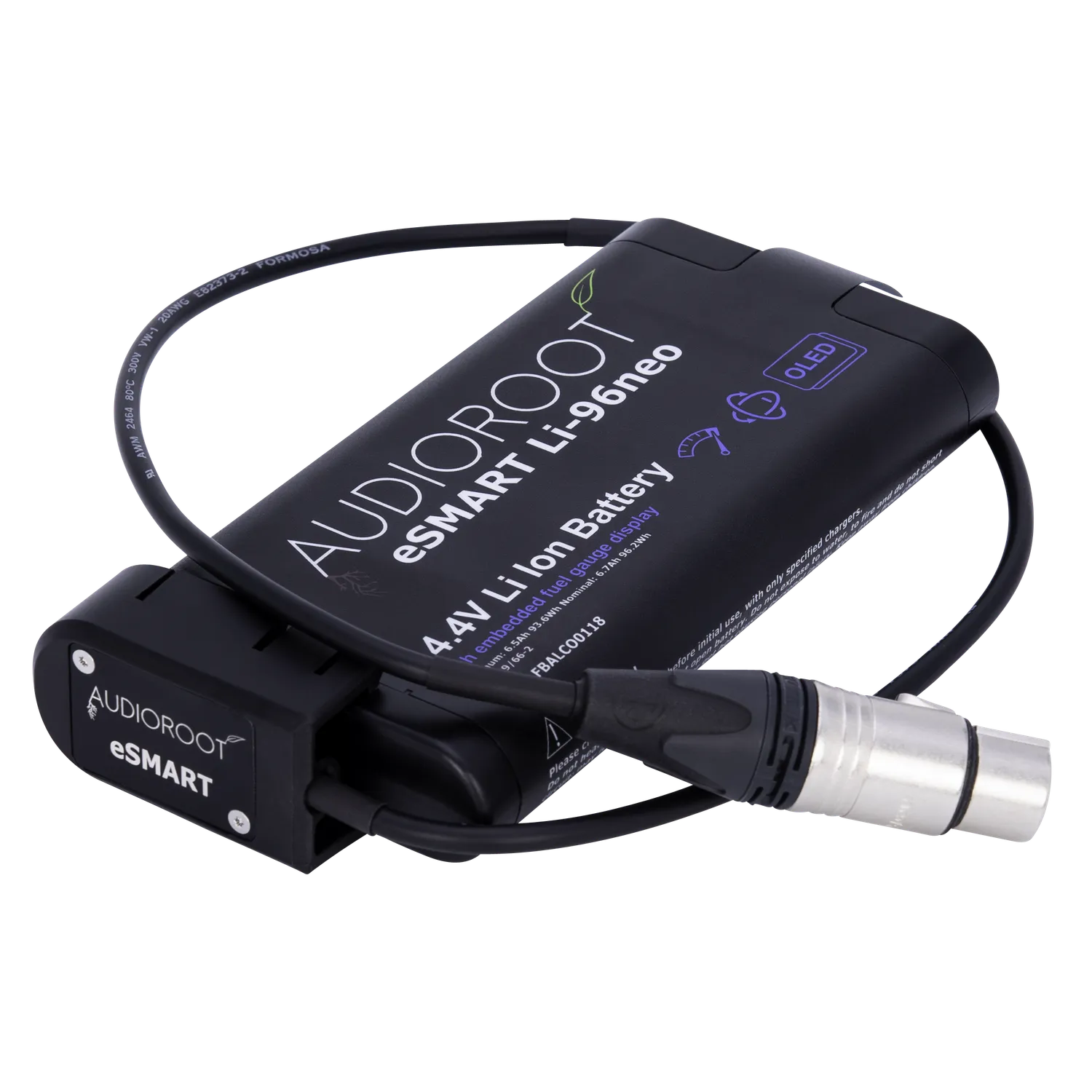 BSRF Audioroot eXLR4-OUT câble batterie XLR4 avec télémétrie 60 cm
