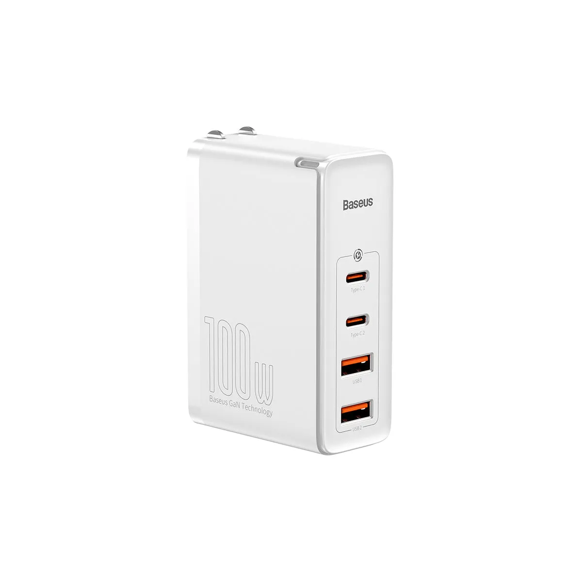 Baseus GaN2 chargeur rapide 4 ports 100 W noir