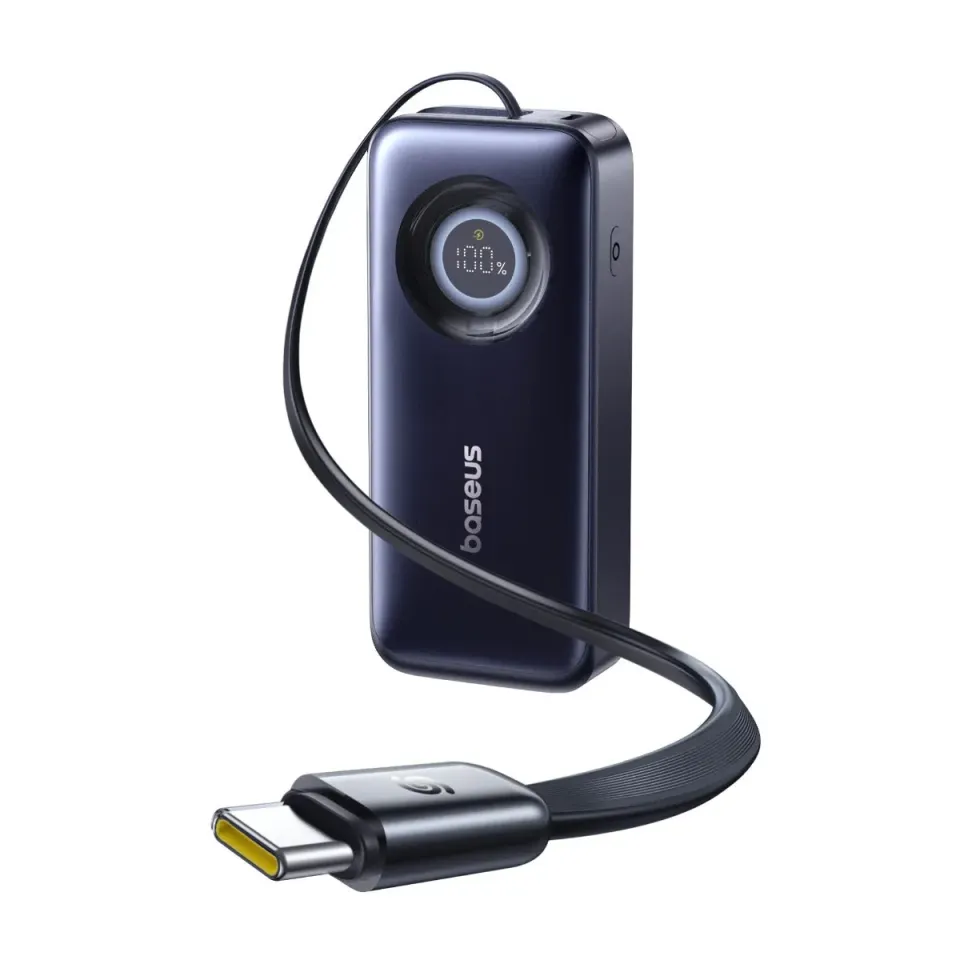 Baseus EnerCore CR11 Power Bank with Retractable Cable 20000mAh 67W batterie externe