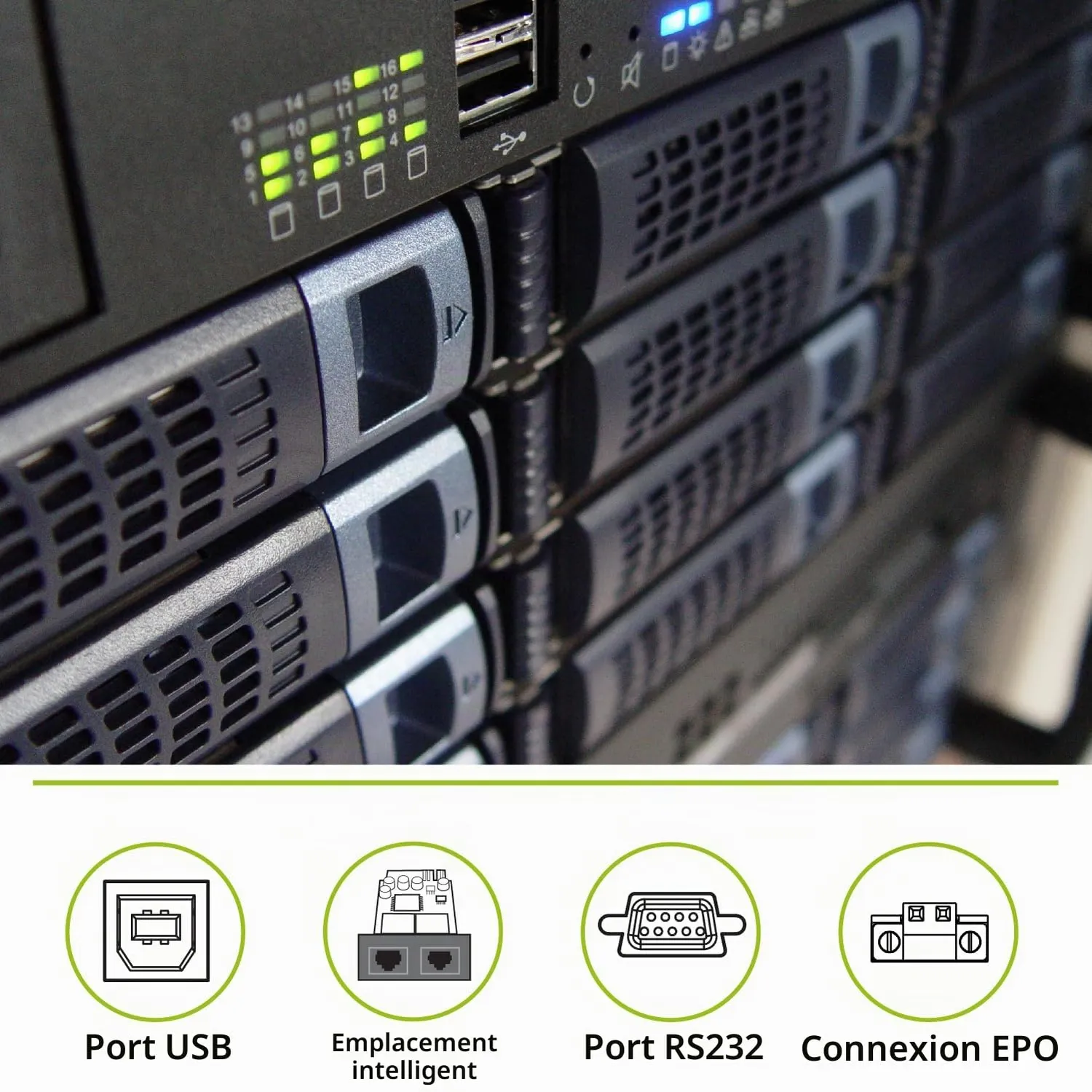 Tecnoware EVO DSP PLUS 1200 onduleur 1200 VA rack/tour en ligne