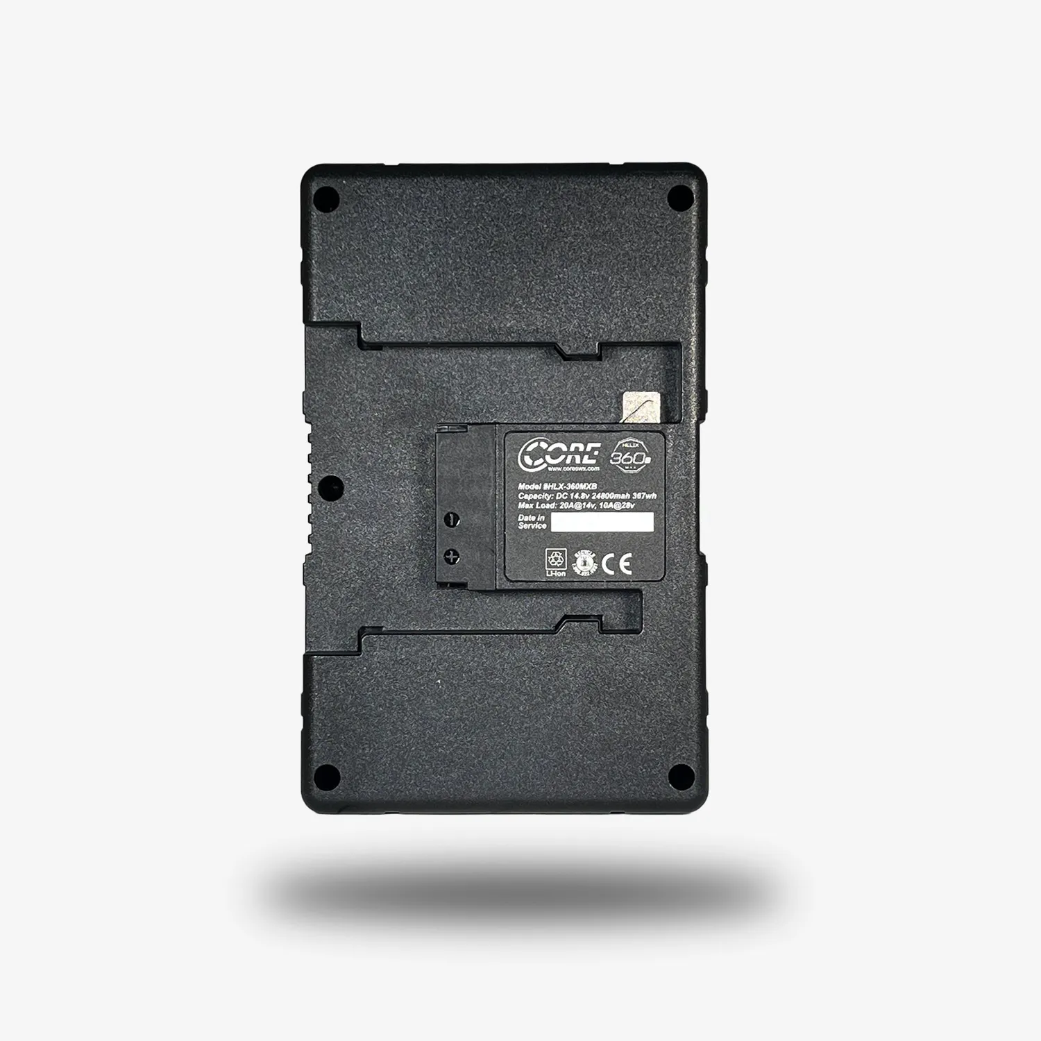 Core SWX Helix Max 360 batterie V-Mount double tension