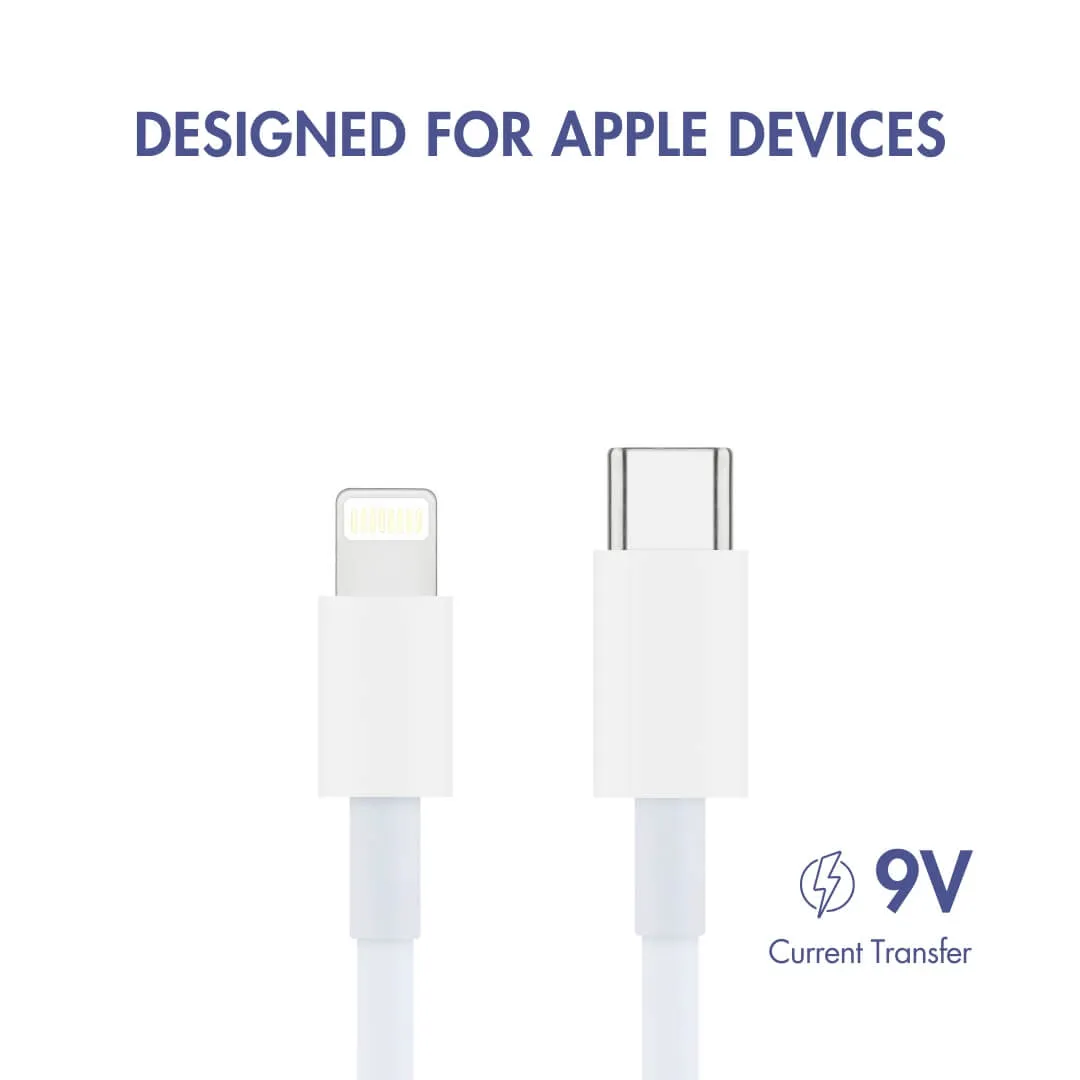Uniross câble USB-C vers Lightning 2 m transfert de données