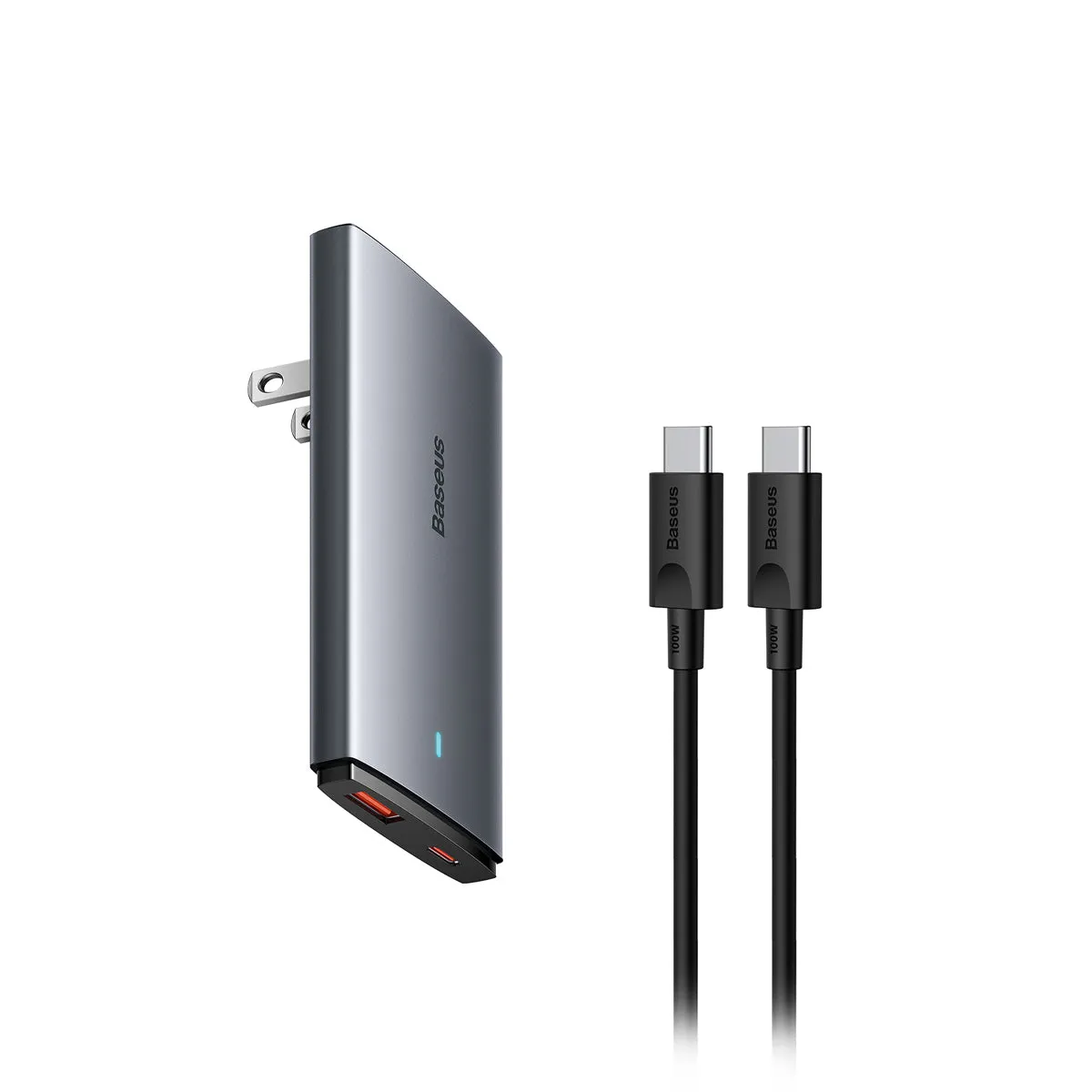 Baseus GaN5 Pro Chargeur secteur plat USB-C 65W