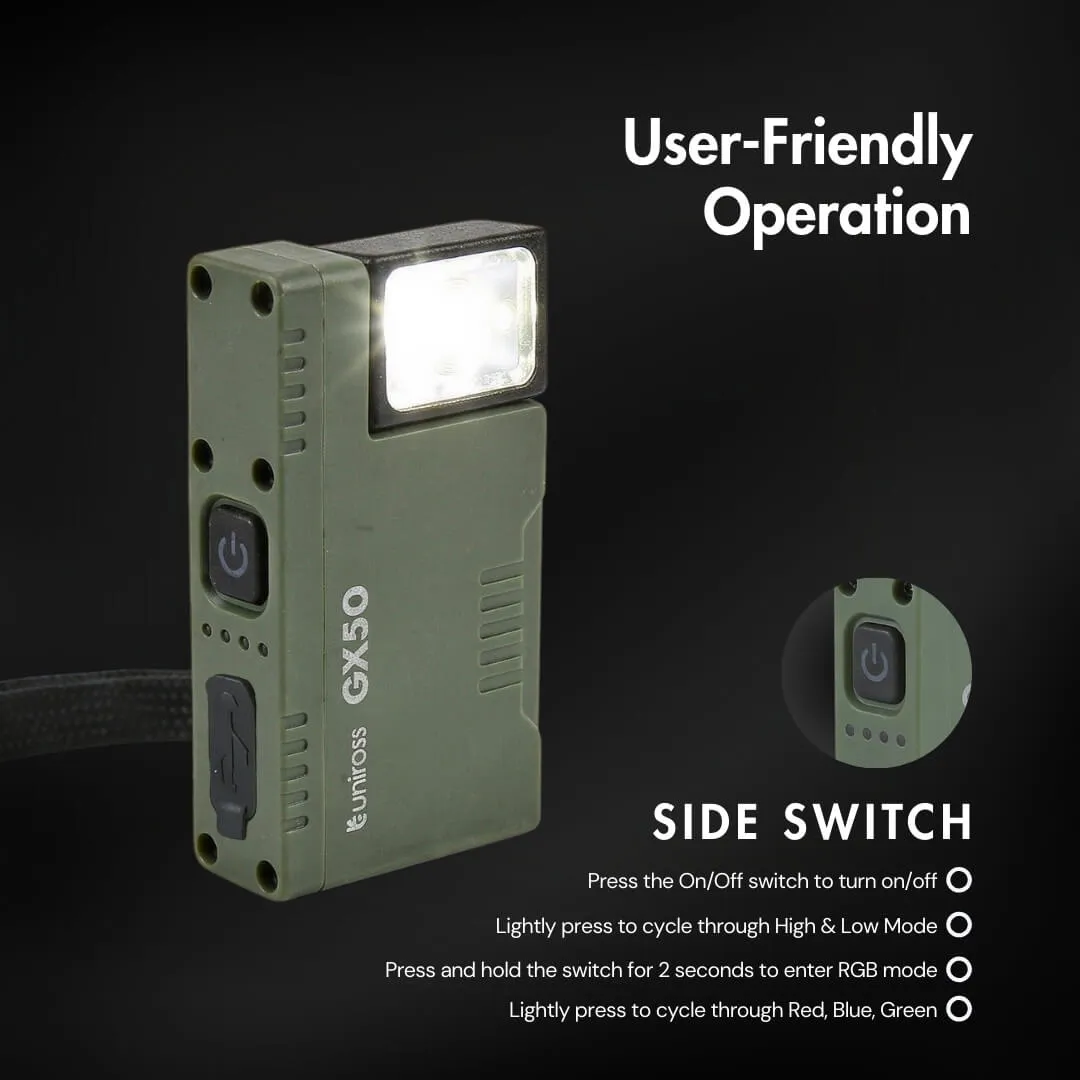 Uniross GX50 lampe torche rechargeable 150 lm