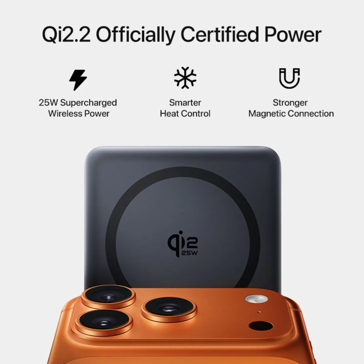 Baseus PicoGo AM52 batterie externe magnétique 10 000 mAh Qi2.2