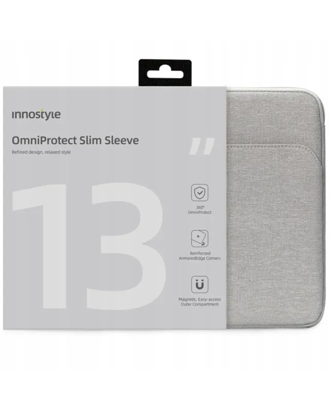 Innostyle OmniProtect Slim sacoche ordinateur 13 pouces grise