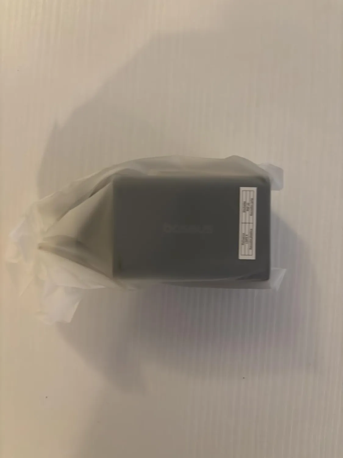 Baseus Enerfill chargeur USB-C 100 W 3 ports blanc GaN