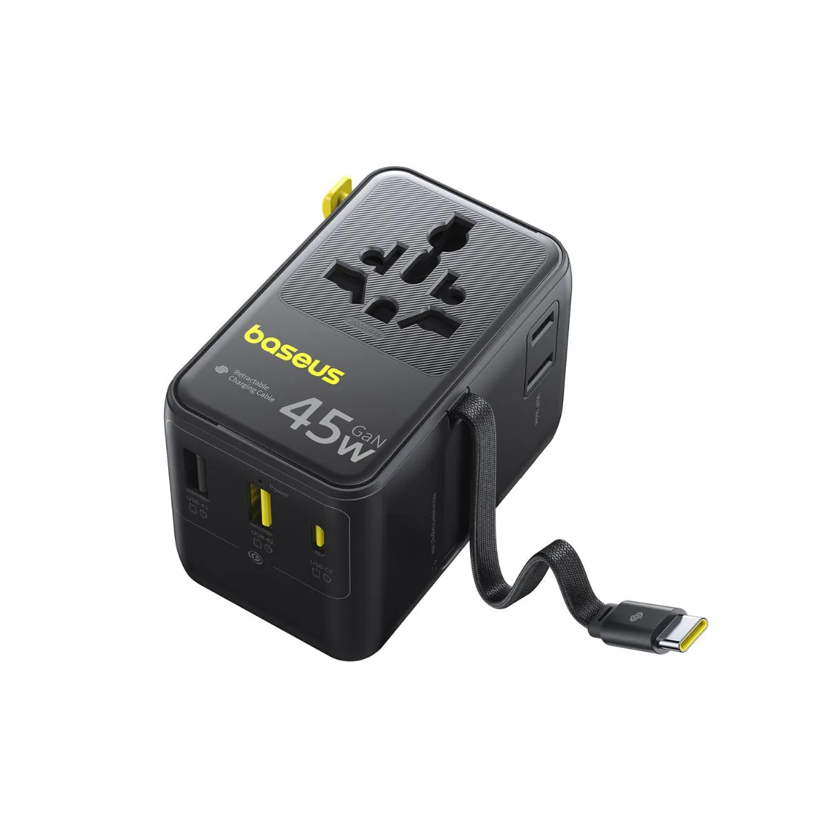 Baseus PicoGo AG11 adaptateur voyage 45W 6-en-1