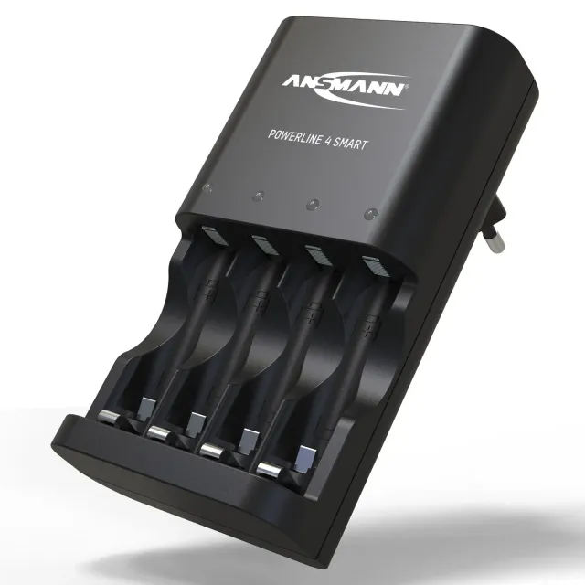 ANSMANN Powerline 4 Smart chargeur piles AA/AAA avec mode réparation