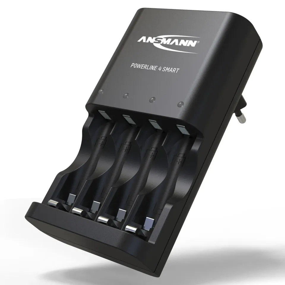 ANSMANN Powerline 4 Smart chargeur piles AA/AAA avec mode réparation