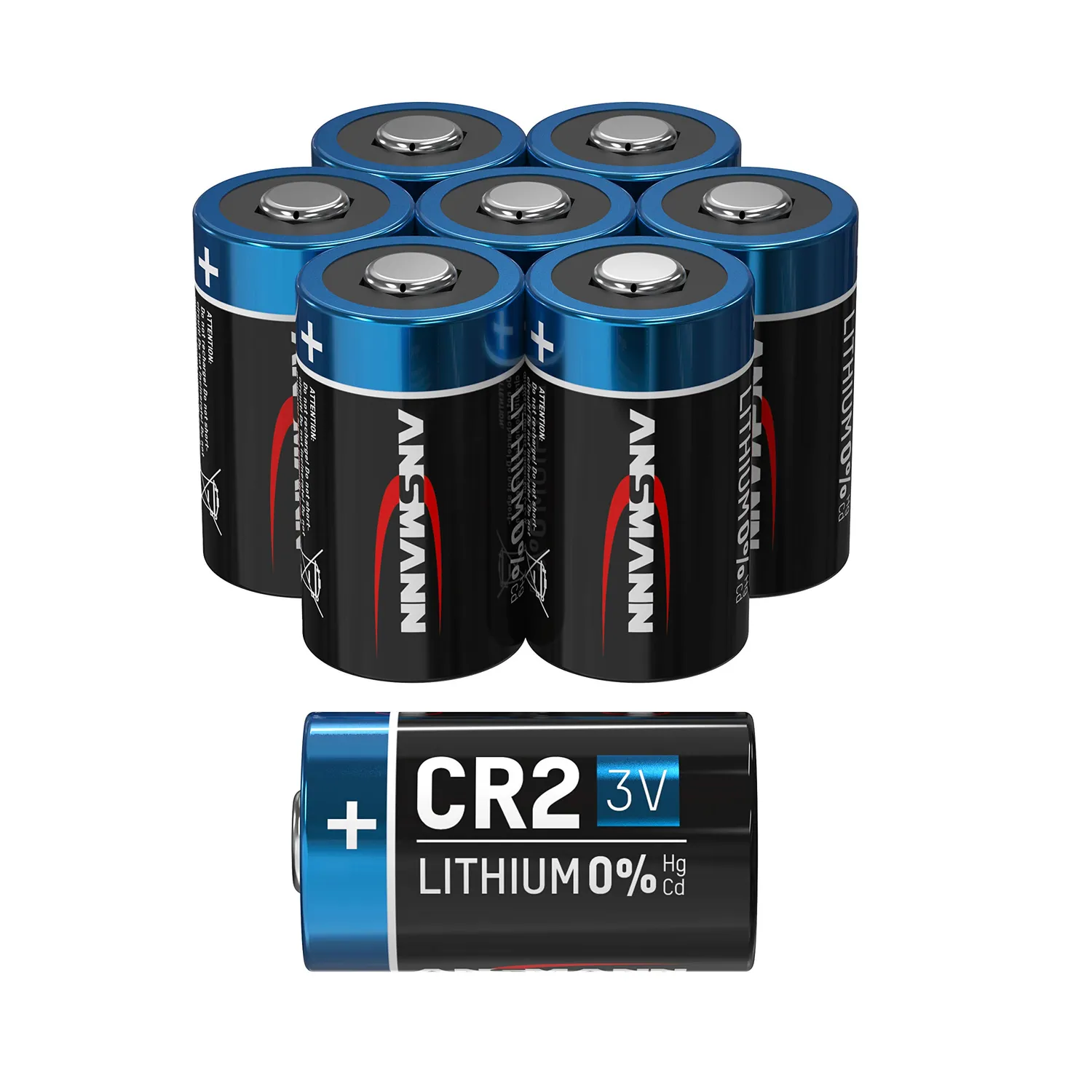 ANSMANN piles alcalines LR1 1,5 V lot de 8 longue conservation