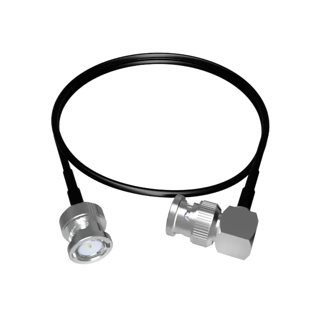 BSRF Audioroot BNC-BNCR/A câble coaxial BNC 500 mm coudé