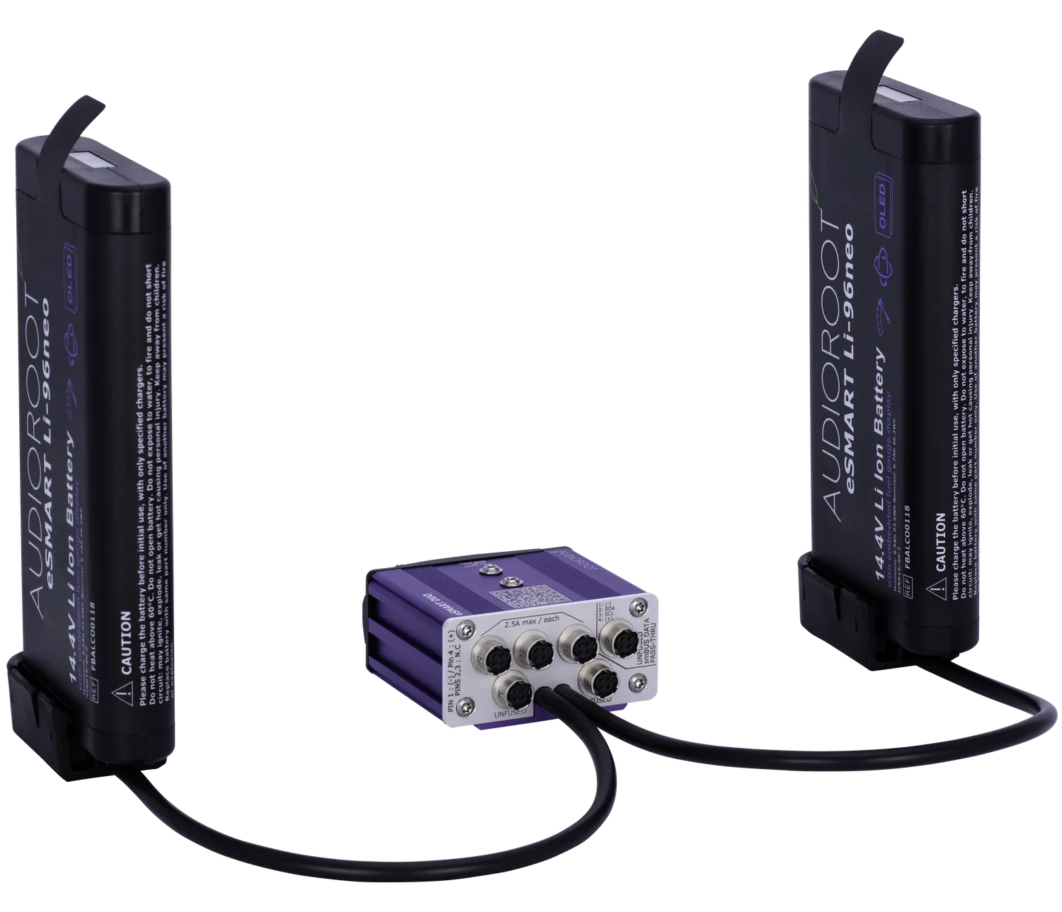 BSRF Audioroot eSMART DUO distributeur d’alimentation 2 batteries