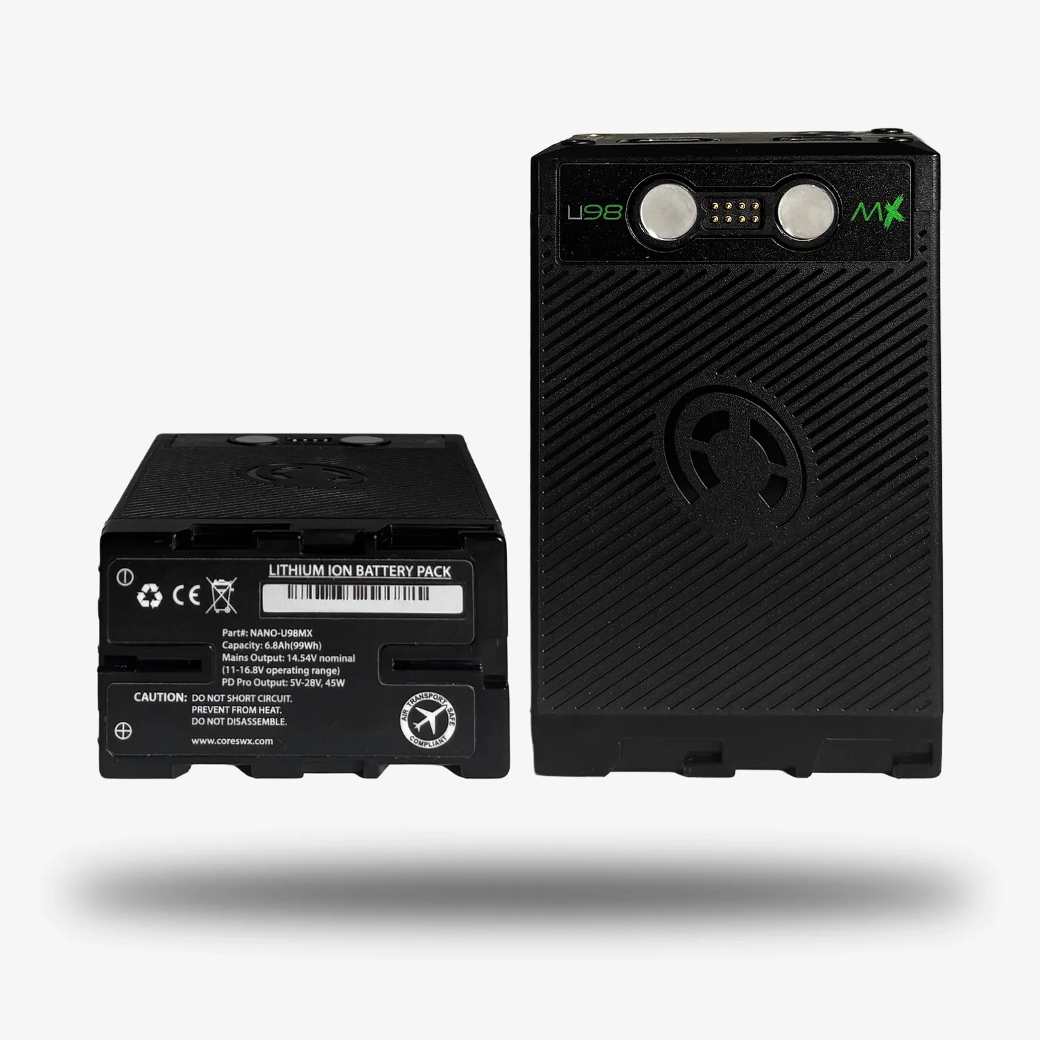 Core SWX Nano U98MX batterie BPU 98Wh M-Snap