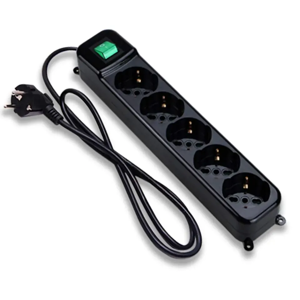 Tecnoware Power Systems multiprise 5 prises Schuko Italie, interrupteur