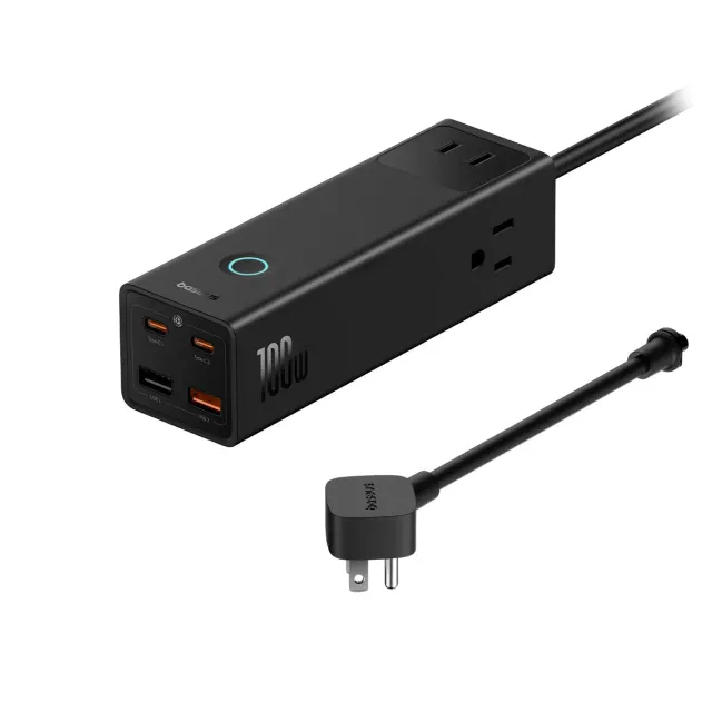 Baseus PowerCombo Pro Multiprise 7 ports 100W GaN