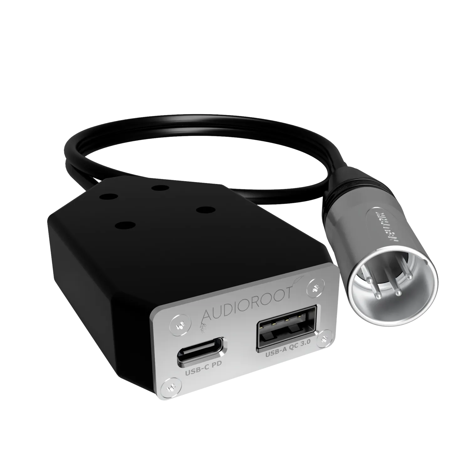 BSRF Audioroot eUSB-C-XLR4 convertisseur USB-C et USB-A 10–24 V