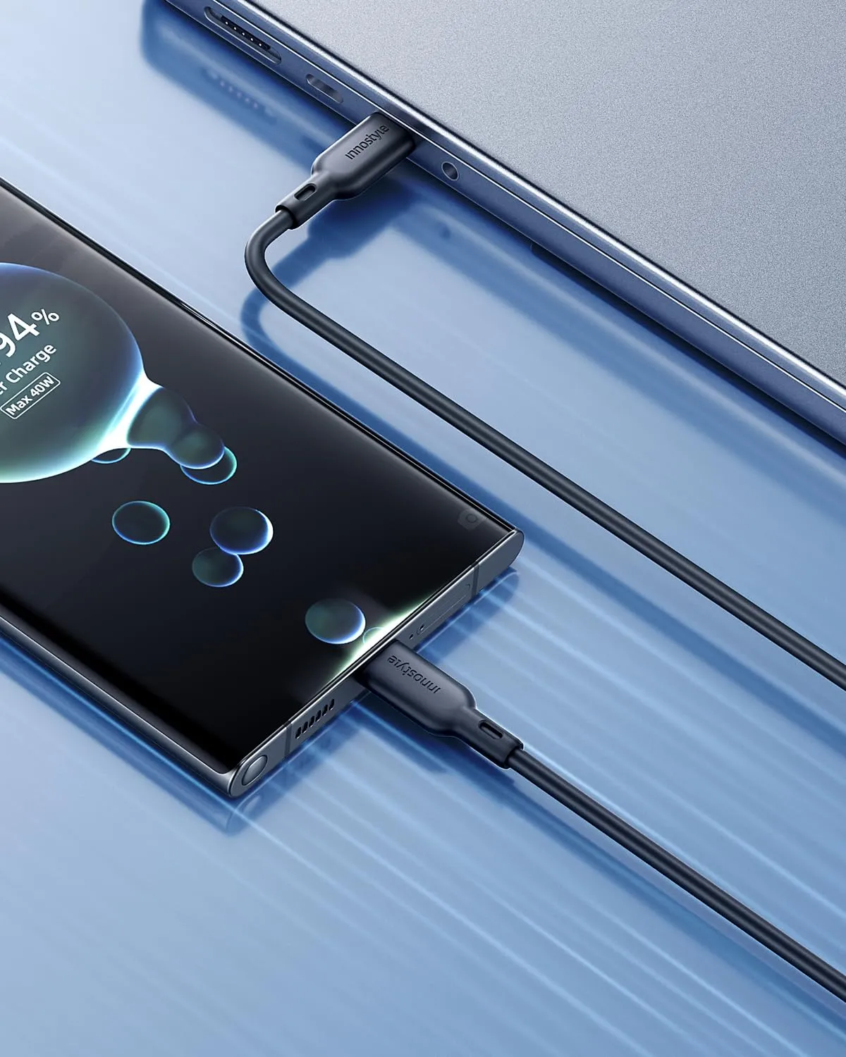 Innostyle UltraFlex câble USB-C 2 m noir renforcé Kevlar