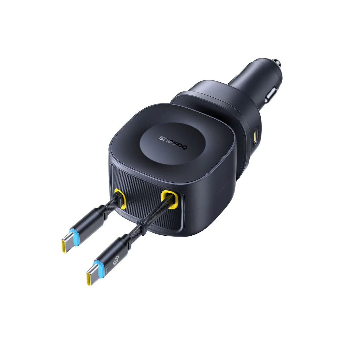 Baseus PrimeTrip VR2 Max chargeur voiture 163 W câble rétractable