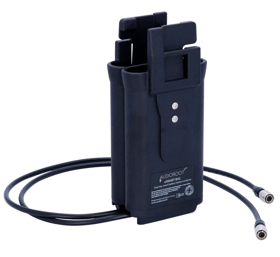BSRF Audioroot BH2 support double batterie eSMART