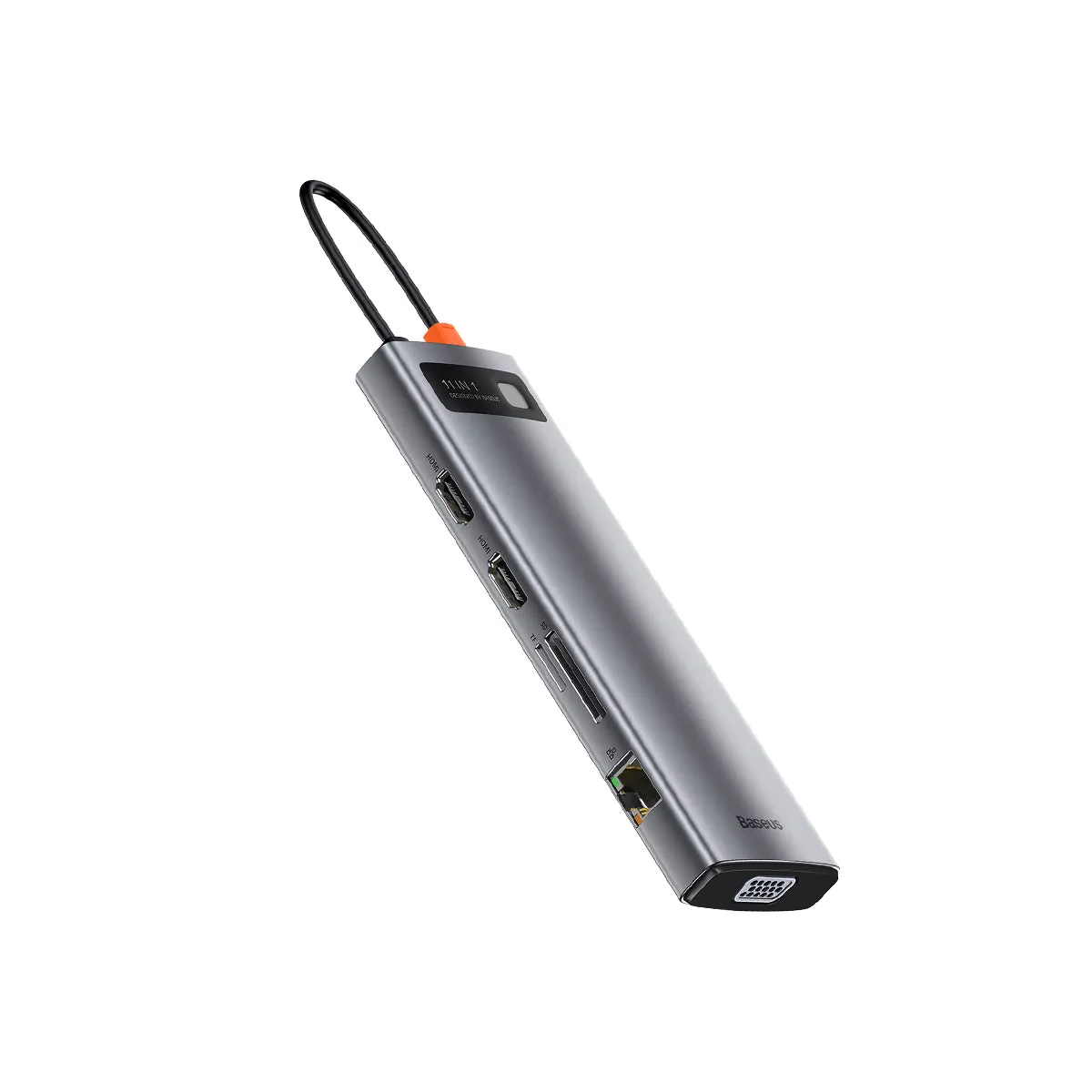 Baseus Joystar 11-en-1 hub USB-C double écran 4K HDMI