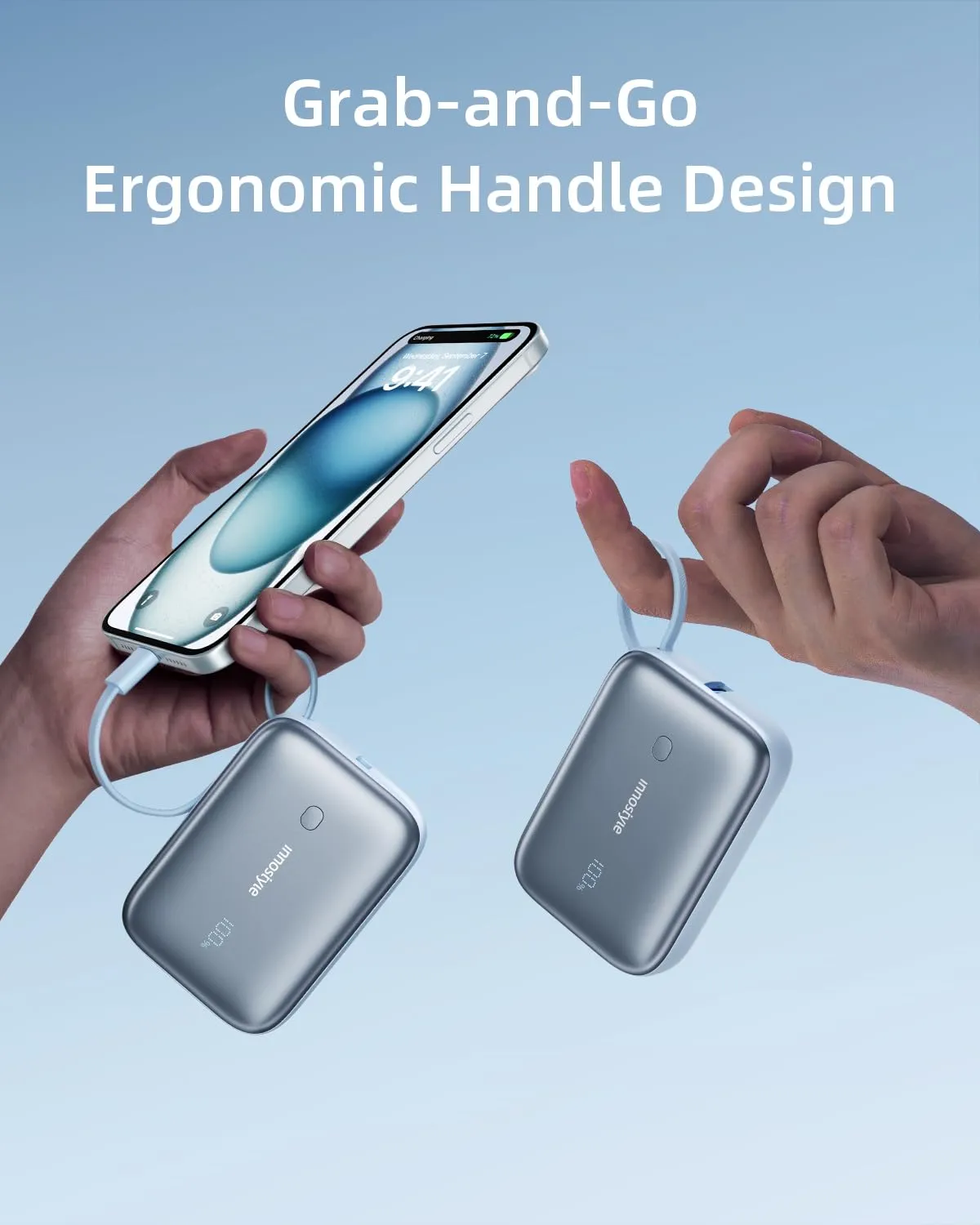 Innostyle PowerGo Mini batterie externe 10 000 mAh 22,5 W USB-C