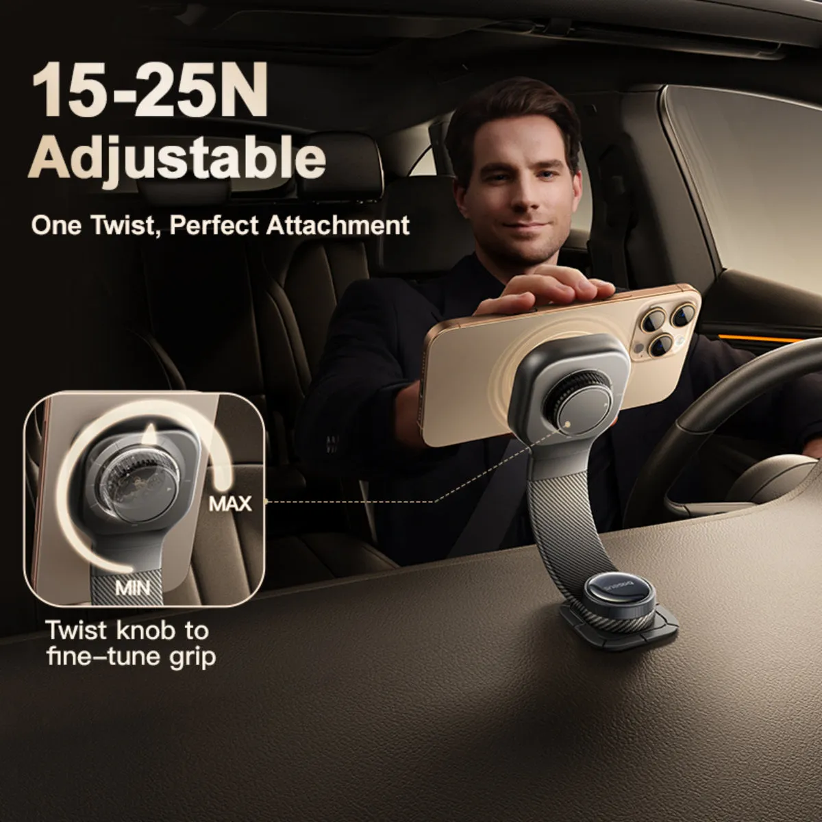 Baseus PrimeTrip C03 support téléphone voiture magnétique réglable
