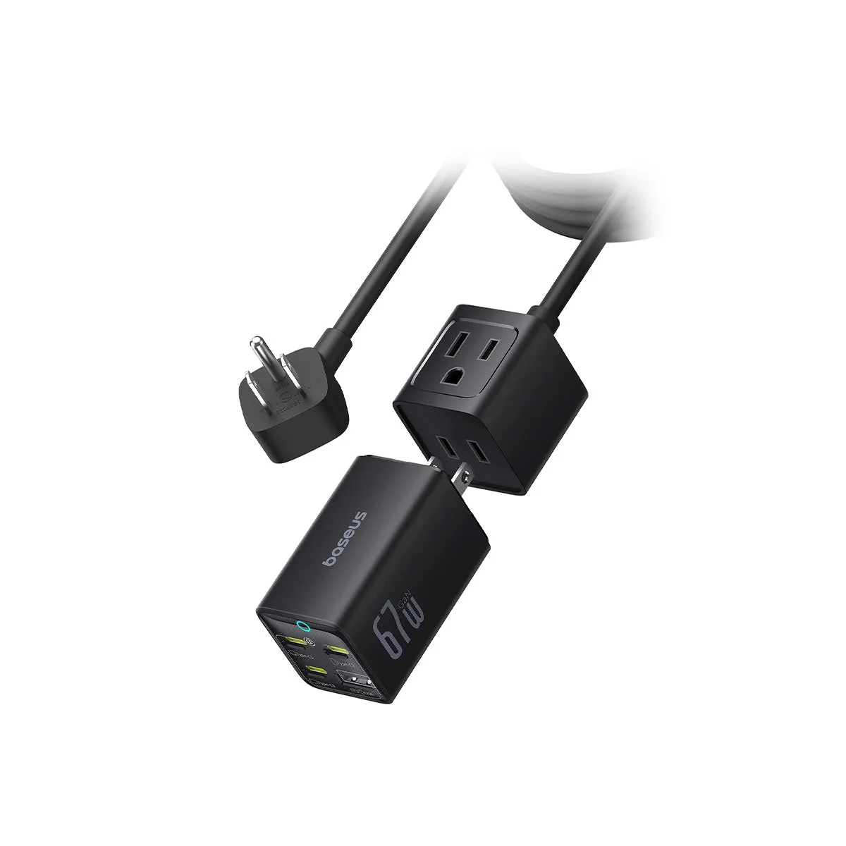 Baseus PowerCombo Mini multiprise 67 W AC+1U+3C