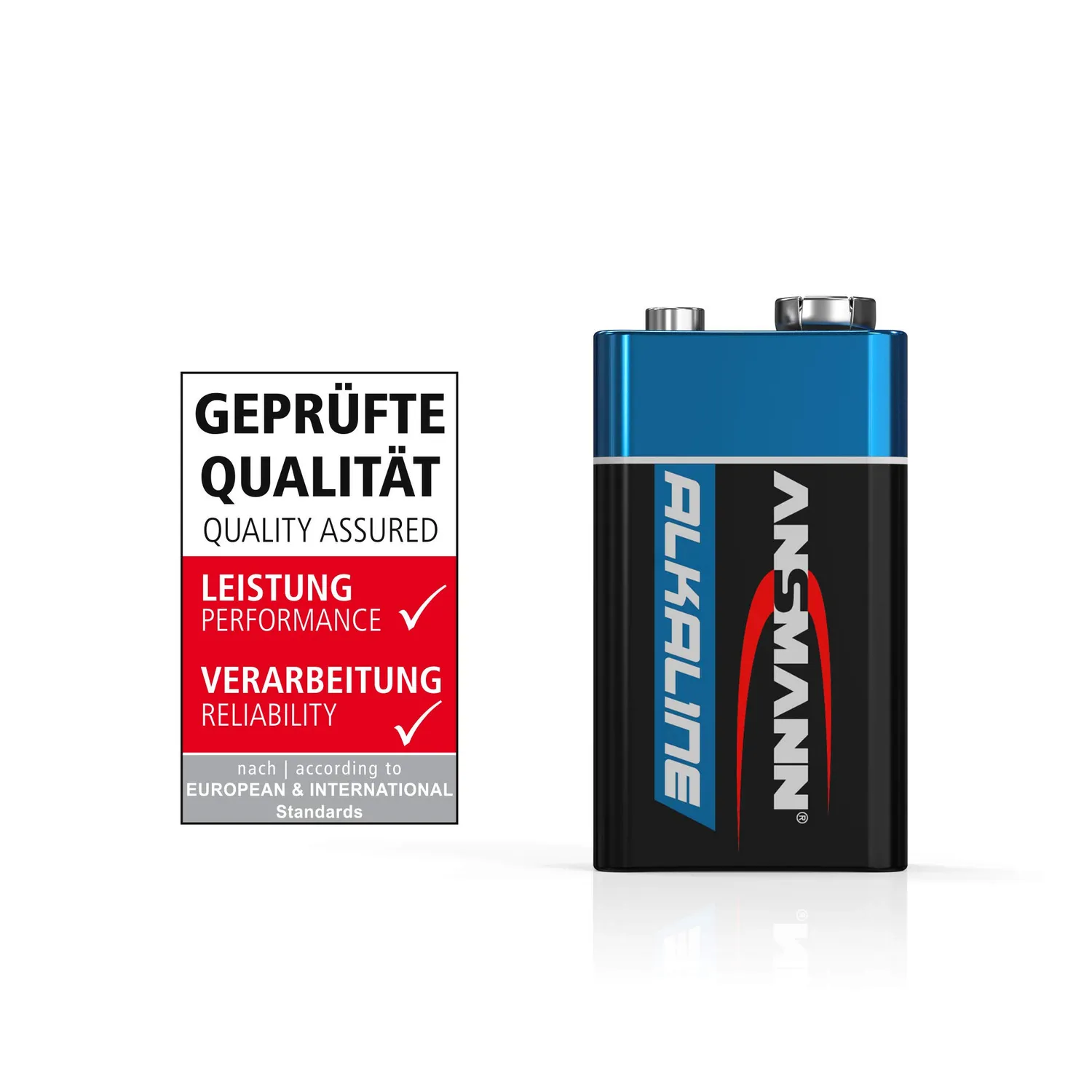 ANSMANN Ultimate piles alcalines 9 V 6LR61 lot de 40