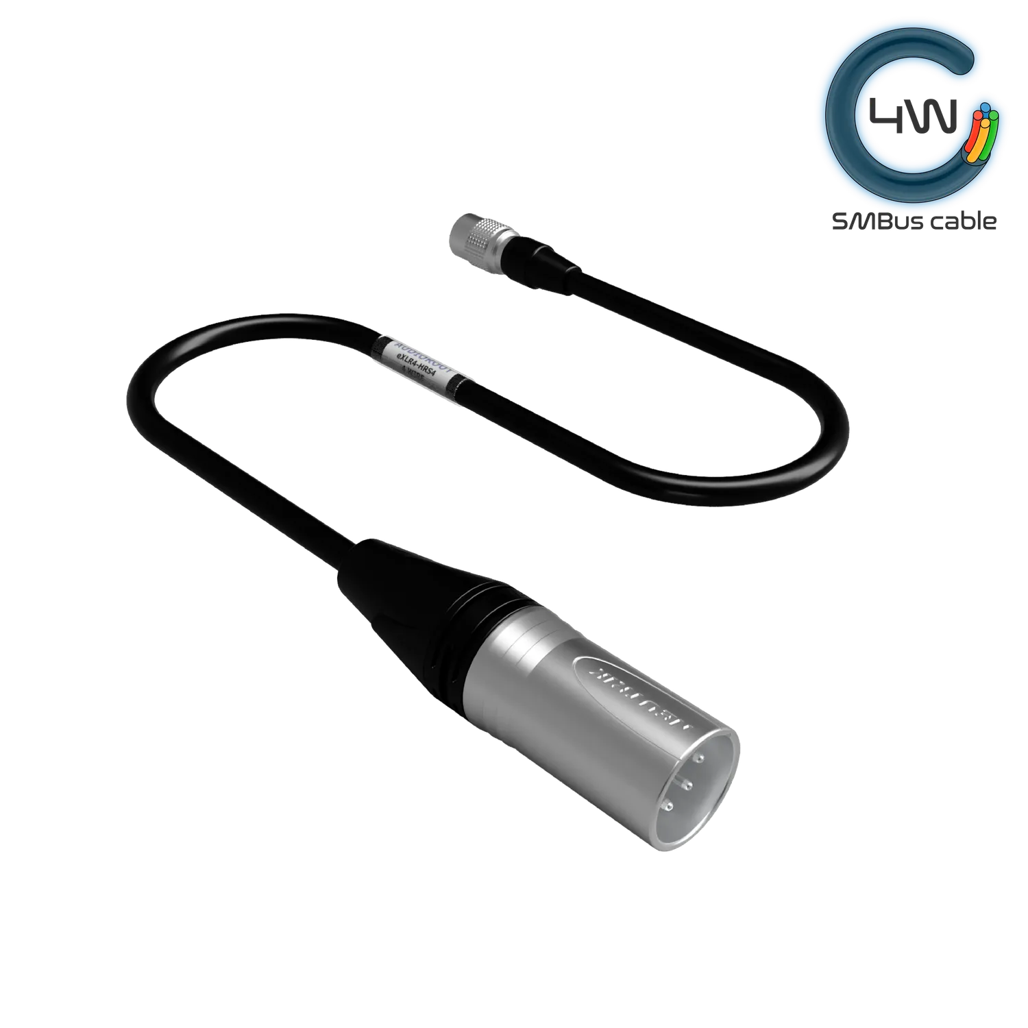 Audioroot eXLR4-HRS4-4W câble alimentation XLR4 télémétrie