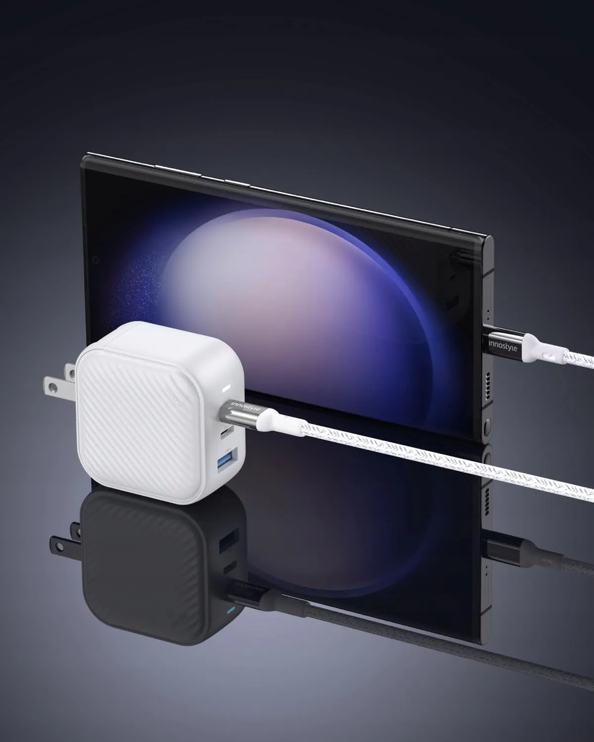 Innostyle Mini Cube chargeur USB-C 65 W 3 ports